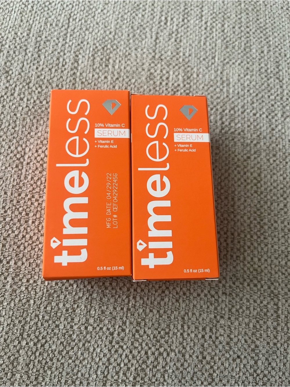 Timeless Skin Care 10% Vitamin C + E Ferulic Acid Serum 1.0 Oz Total